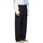 Maison Margiela Blue Poplin Trousers