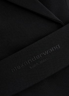 Alexander Wang Belted Wool Mini Blazer Dress Black