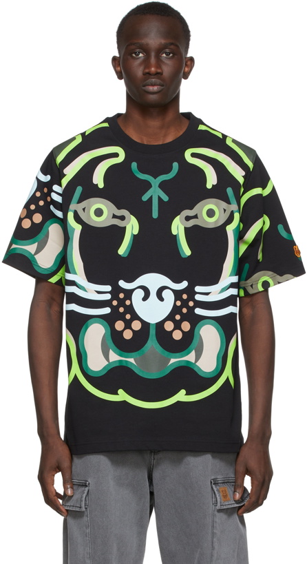 Photo: Kenzo Black Oversized Tiger T-Shirt