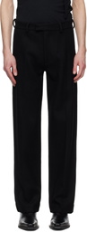 AARON ESH Black Perfect Trousers