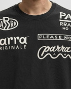 By Parra MEDIA TRAINING TEE Black Mens Shortsleefe