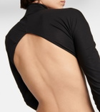 Wolford x N21 cutout turtleneck bodysuit