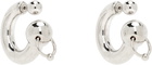 Jean Paul Gaultier Silver 'The Ring' Earrings
