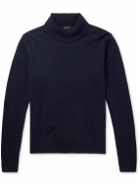 Rubinacci - Slim-Fit Cashmere Rollneck Sweater - Blue