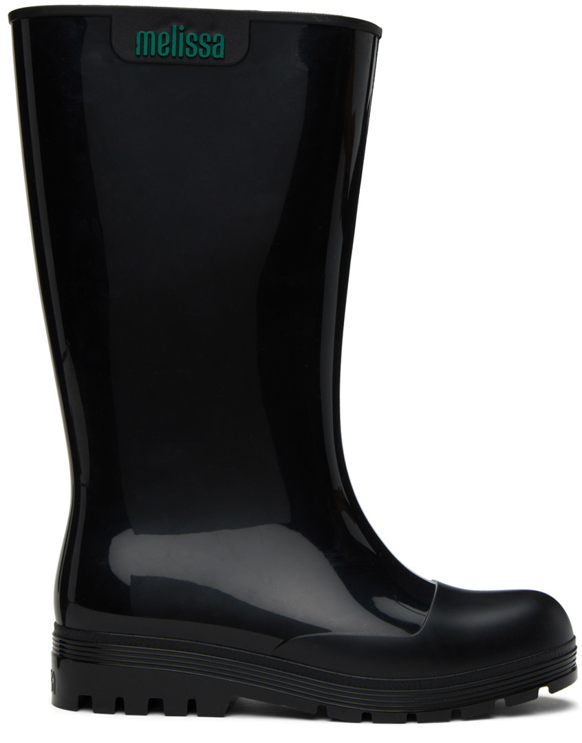 【関税込み】Melissa ブラック Nubia II ブーツ Melissa Black Nubia II Boots Melissa