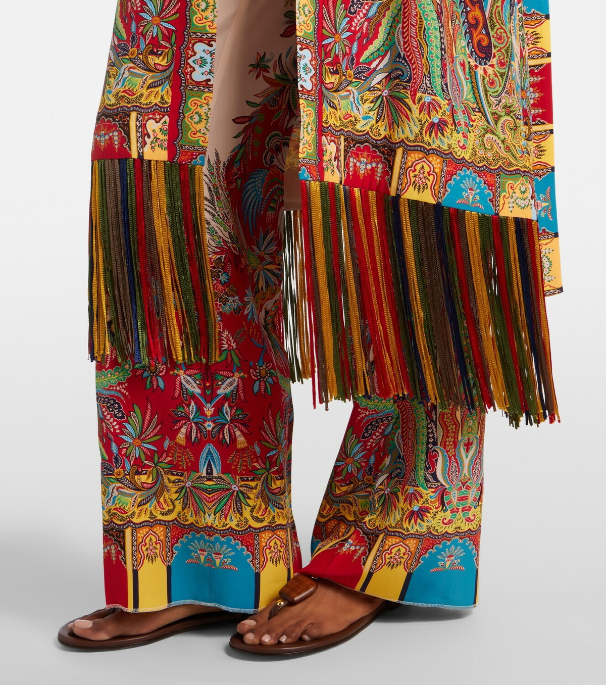 Etro Paisley silk kaftan