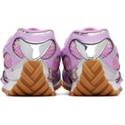 Bottega Veneta Pink & Silver Orbit Sneakers
