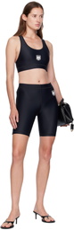 VETEMENTS Black Eagle Cycling Sport Shorts