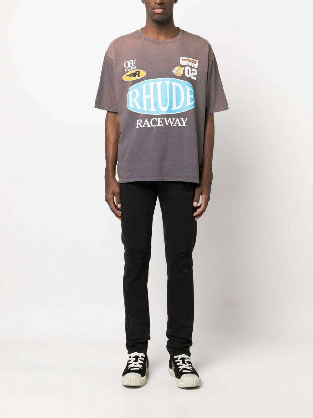 RHUDE - T-shirt With Print Rhude