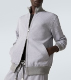 Brioni Cotton-blend track jacket