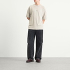 Umbro Men's Washed High Neck Boxy T-Shirt in Harbor Mist