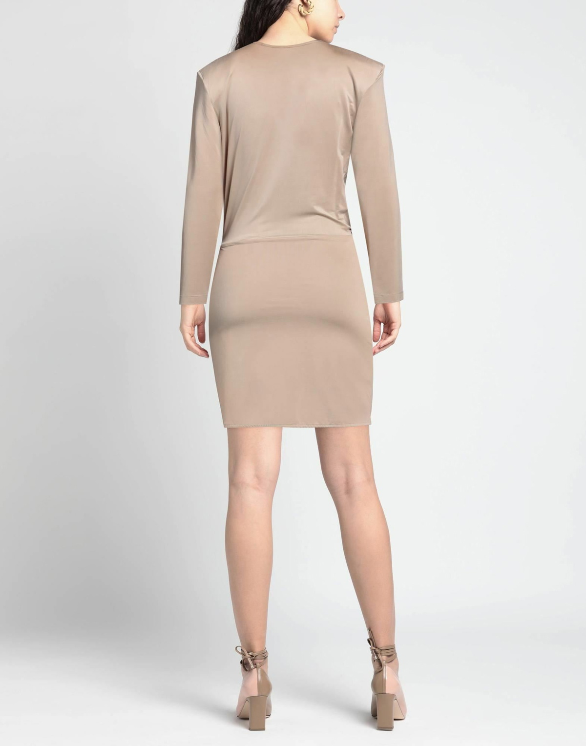 Gauge81 Womens Mini dress in Beige