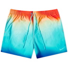 Nike Swim Men's 5" Volley Short in Hyper Crimson
