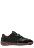 Gabriela Hearst Ohio Grained Leather Sneakers Black