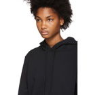 Opening Ceremony Black Elastic Logo Hoodie