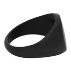 Marcelo Burlon County of Milan Black and Silver Cross Ring