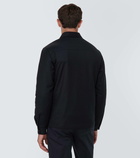 Zegna Techmerino padded overshirt