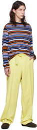 Paul Smith Yellow Wool Trousers