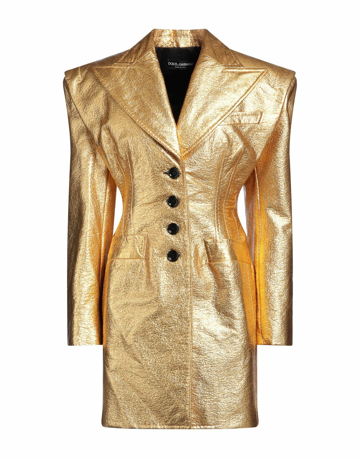 Dolce & gabbana Womens Coat in Gold