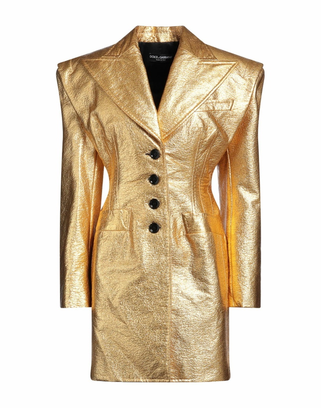 Photo: Dolce & gabbana Womens Coat in Gold