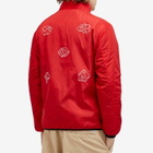 Pop Trading Company Men's Adam Reversible Fleece in Goji Berry