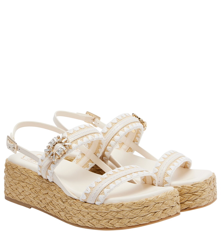 Photo: Roger Vivier Summer Strass espadrille sandals