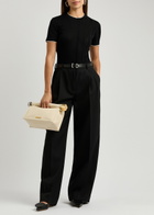 Jacquemus Le T-Shirt Tricot Cotton T-shirt Black