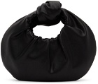 GIA STUDIOS SSENSE Exclusive Black Vegan Leather Mini Knotted Bag