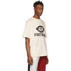 424 Off-White Football T-Shirt