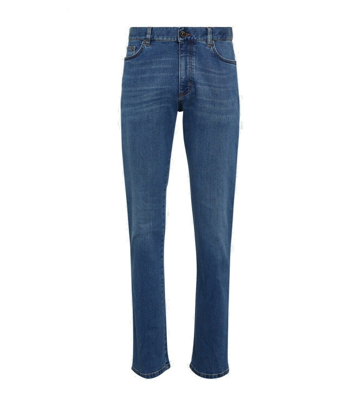 Photo: Zegna Mid-rise skinny jeans