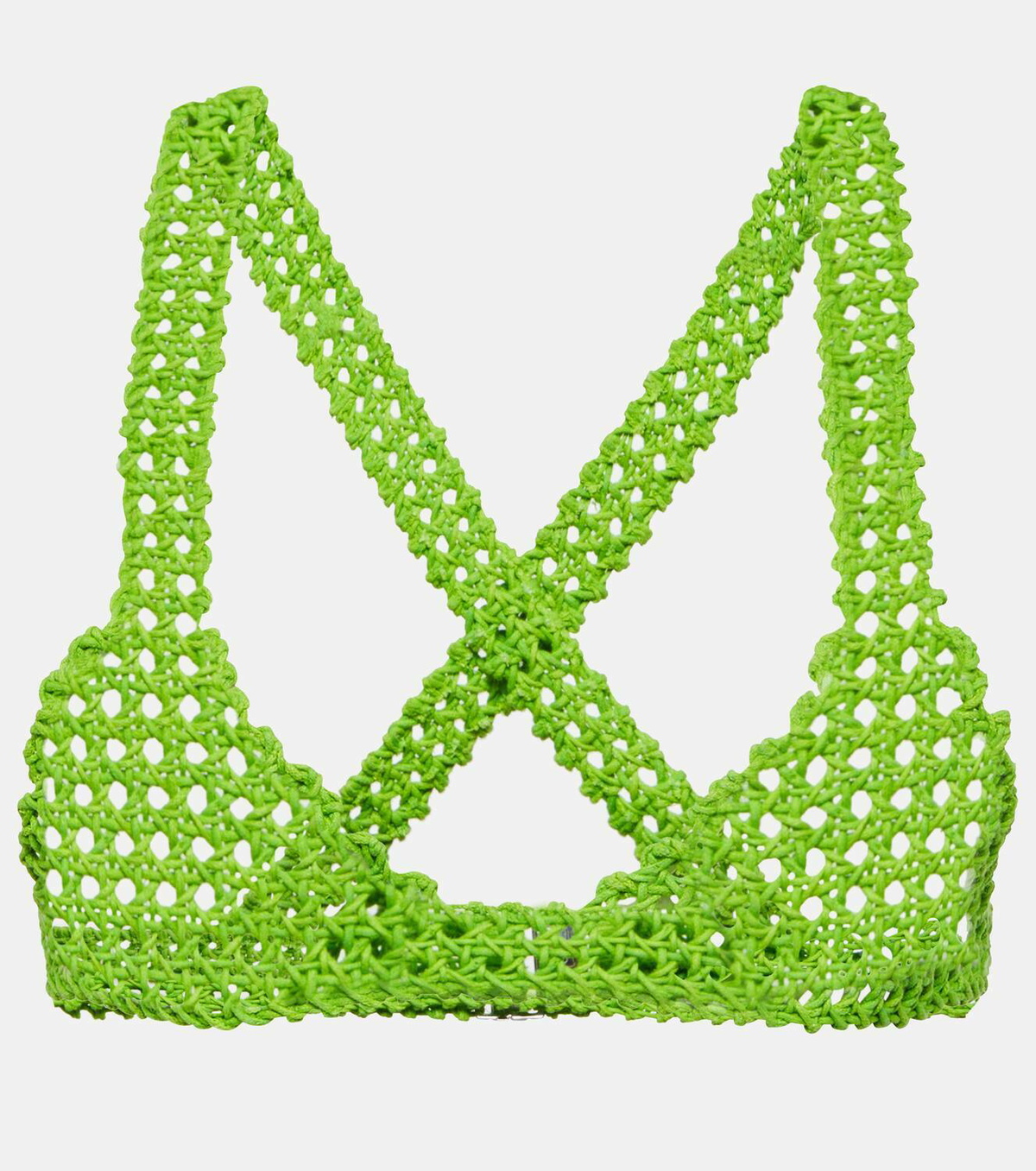 Roberta Einer Element crochet cotton bralette