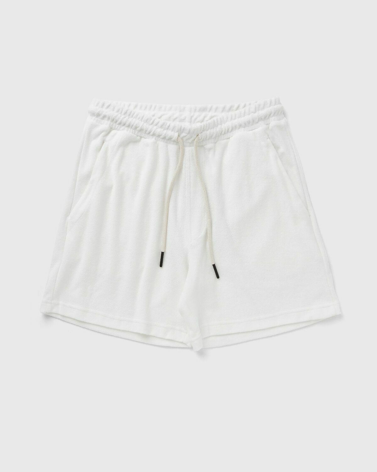 OAS White Terry Shorts Beige Mens Casual Short