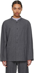 nanamica Gray Stand Collar Jacket