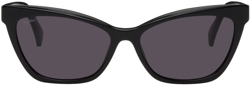 MAXMARA キャットアイクラス MM5018 045 Max Mara Black Cat-Eye Sunglasses Max Mara