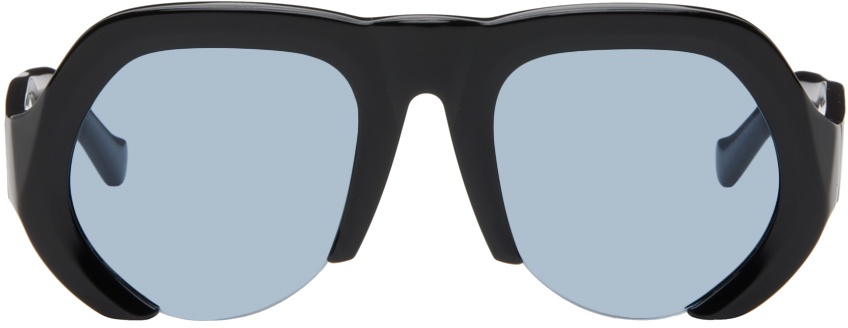Photo: Grey Ant SSENSE Exclusive Black Sphere Sunglasses