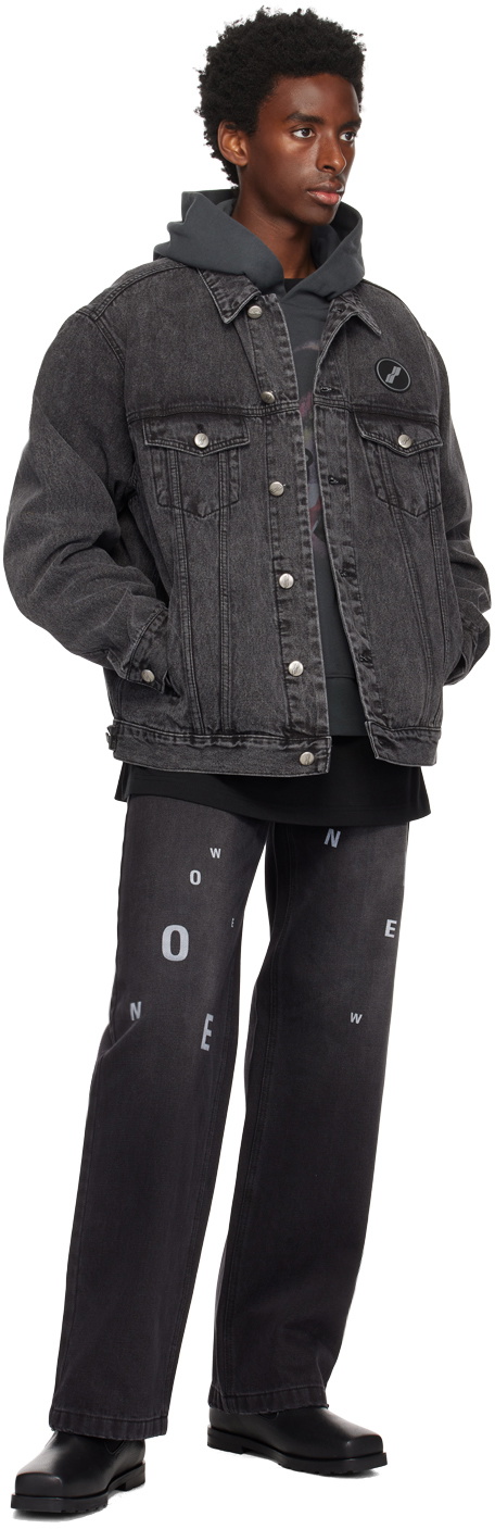 Black & Blue Oversized Denim Jacket| Buy Men Jacket | Fugazee – FUGAZEE