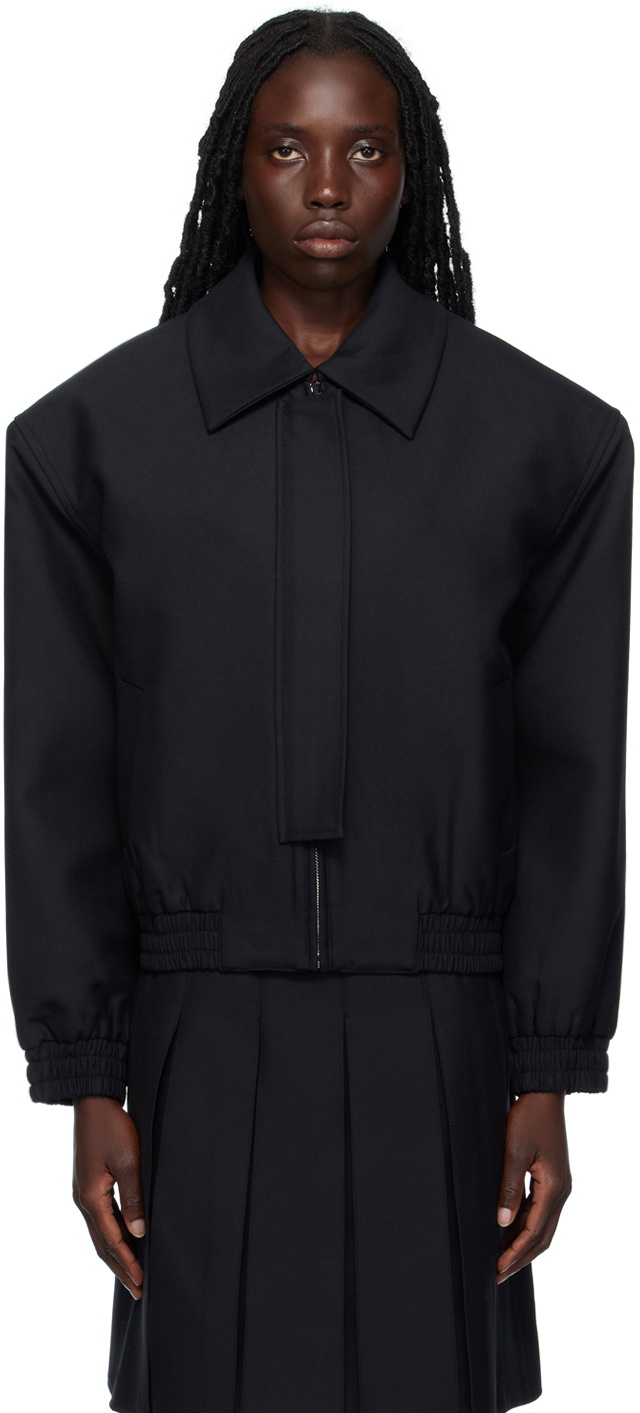 Fax copy express ジャケット Fax Copy Express SSENSE Exclusive Black Jacket Fax Copy Express