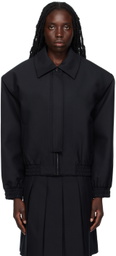 Fax Copy Express SSENSE Exclusive Black Jacket
