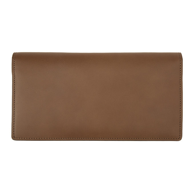 Photo: Maison Margiela Brown Bifold Wallet