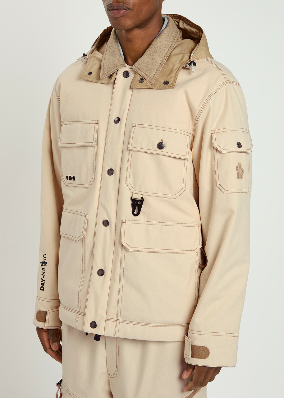 Moncler Grenoble Kelpius Padded Cotton-twill Overshirt Jacket