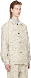 DOCUMENT Off-White Button Jacket
