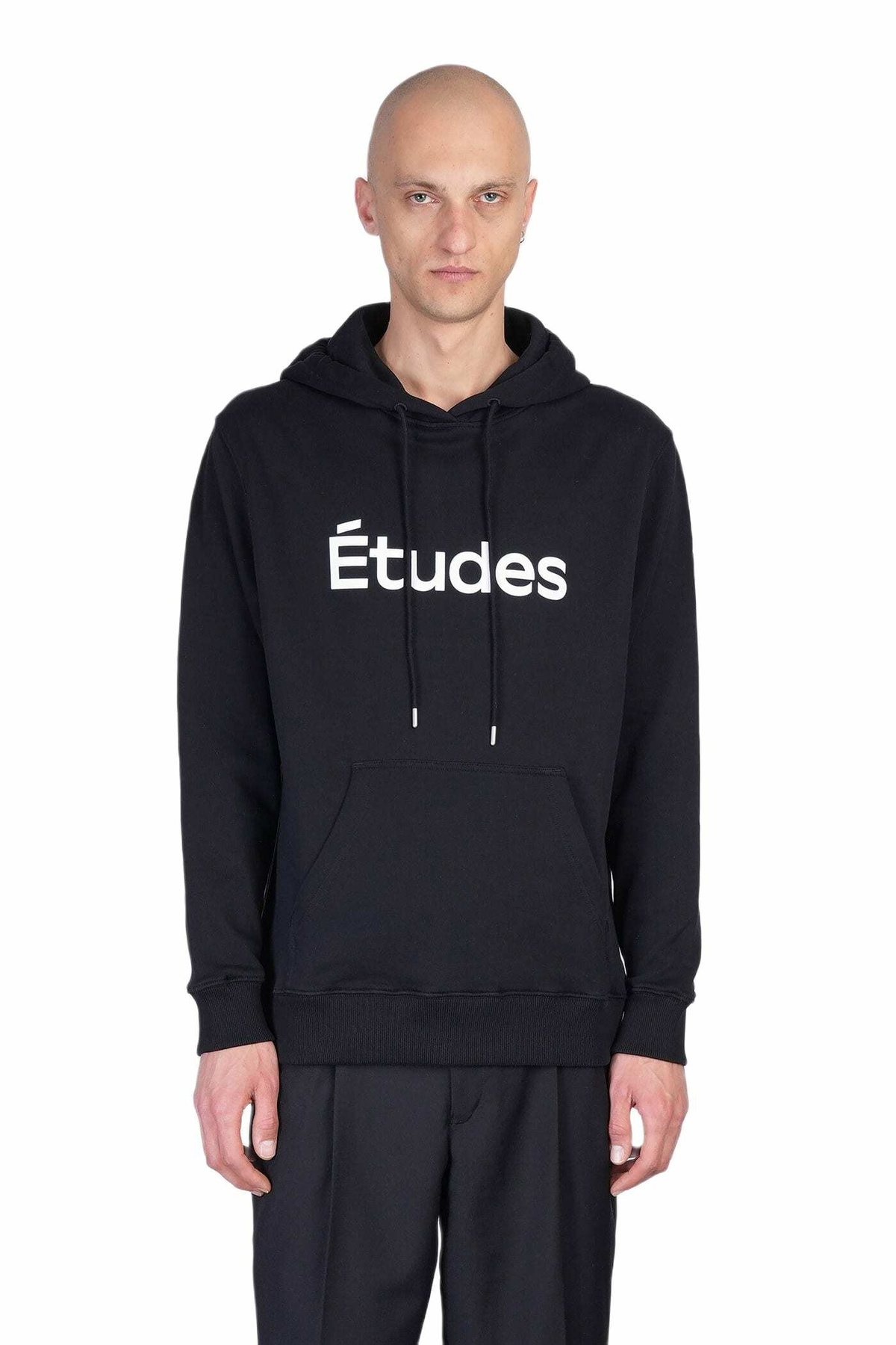 Études Sweatshirt In Black Cotton