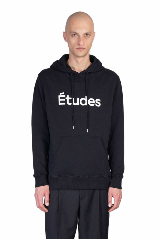 Photo: Études Sweatshirt In Black Cotton
