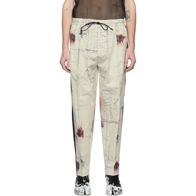 Photo: Isabel Benenato Off-White Printed Tux Trousers