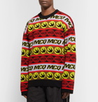 McQ Alexander McQueen - Logo-Jacquard Cotton Sweater - Multi