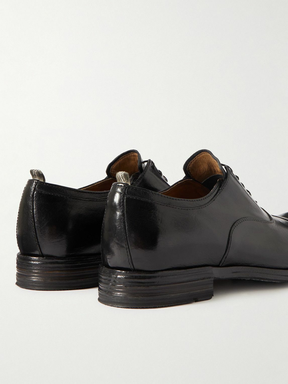 Officine Creative ダービーBalance Officine Creative - Balance 006 Burnished Leather Oxford Shoes