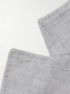 Brunello Cucinelli - Slimn-Fit Linen Suit Jacket - Gray