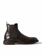 Officine Creative - Hopkins Full-Grain Leather Chelsea Boots - Brown