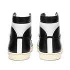 Saint Laurent Men's SL-10H High Sneakers in Black/White