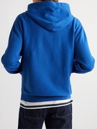 Alex Mill - Garment-Dyed Cotton-Jersey Hoodie - Blue